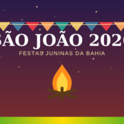 Arte ilustrativa do São João 2026 na Bahia