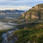 Paisagem da Serra da Chapadinha, na Chapada Diamantina, área proposta para conservação