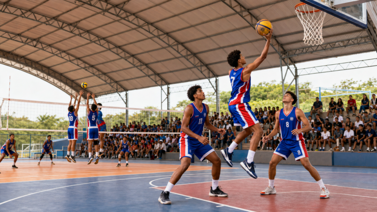 Bahia disputa etapa de basquete 3×3 e vôlei no fim de semana<span style='display:block;font-size:0.55em;font-weight:400;line-height:1.35;color:#555;margin-top:10px'>Equipes de base do clube entram em quadra em competições regionais neste sábado e domingo.</span>