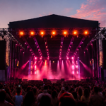 Palco de show representa os Ensaios da Anitta de 2027