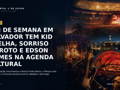 Fim de semana em Salvador tem Kid Abelha, Sorriso Maroto e Edson Gomes na agenda cultural
