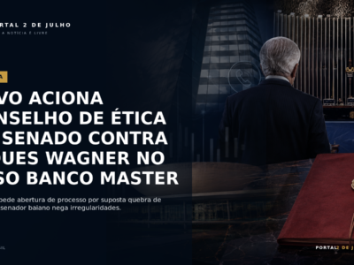 Novo aciona Conselho de Ética do Senado contra Jaques Wagner no caso Banco Master