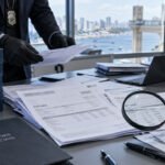 Documentos e faturas analisados na Operação Sem Lastro em Salvador