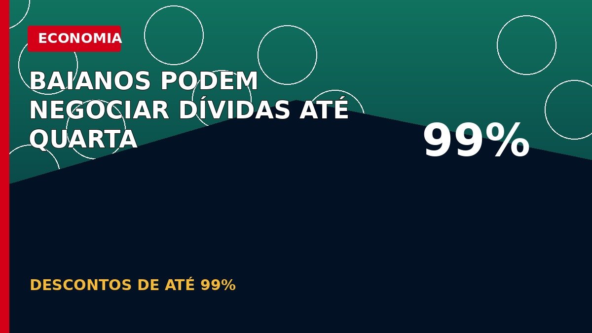 Arte editorial sobre negociação de dívidas com descontos de até 99% pela Serasa