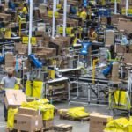 Centro de distribuição do Mercado Livre