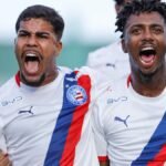 Jogadores do Bahia comemoram título da Copa do Nordeste Sub-20