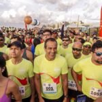 Atletas reunidos na Maratona Salvador 2026