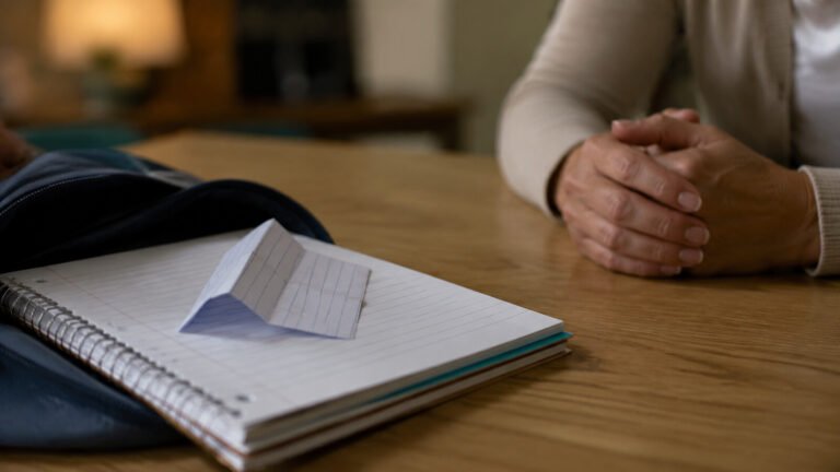 Caderno escolar e bilhete simbolizam pedido de socorro que levou a resgate em Gongogi