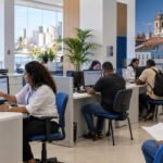 Trabalhadores recebem atendimento para vagas do SineBahia