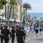 Desfile cívico-militar de 7 de Setembro no Centro de Salvador