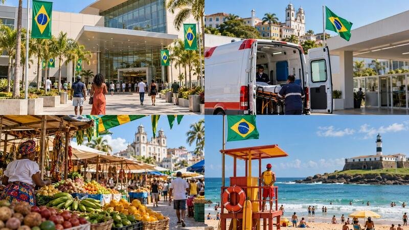 Comércio e serviços de Salvador no feriado de 7 de Setembro
