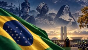 Presidente Lula durante pronunciamento de 7 de Setembro
