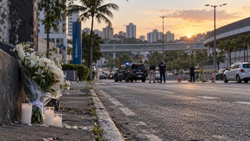 Homenagem à estudante Brenda Nicole Alves no Imbuí
