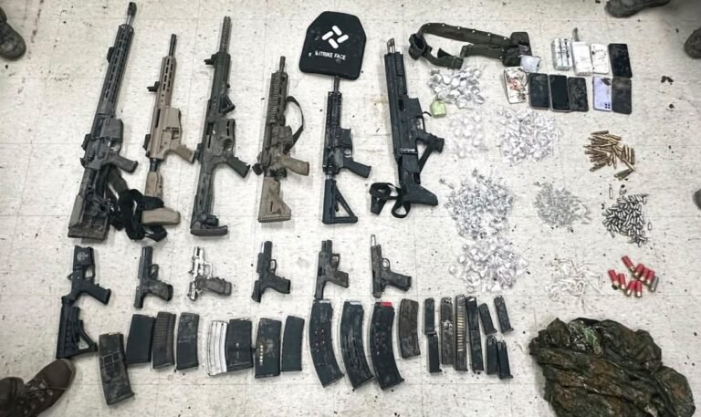 BPATAMO intercepta bonde de faccionados e apreende fuzis, carabina, espingarda e pistolas