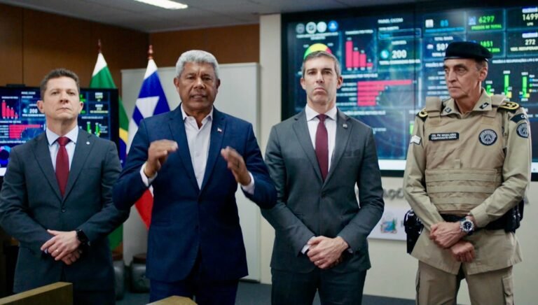 Jerônimo destaca 65 prisões em uma semana, bloqueio de R$ 100 milhões de facções e queda de quase 30% nas mortes violentas