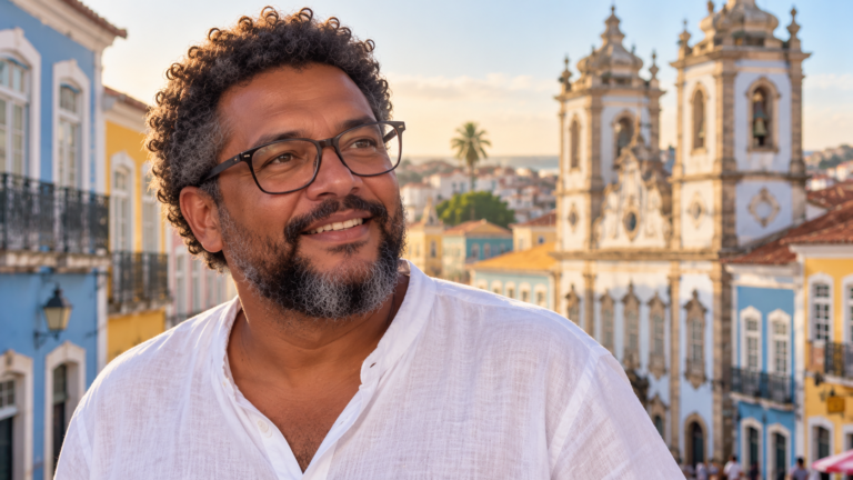 Morre o Professor Bira, referência na educação patrimonial e na história de Salvador, aos 51 anos<span style='display:block;font-size:0.55em;font-weight:400;line-height:1.35;color:#555;margin-top:10px'>Geógrafo e professor do IFBA, Ubiraci Carlúcio dos Santos morreu na terça-feira (20); a causa não foi divulgada</span>