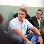 Flávio Bolsonaro em fotografia de divulgação de sua campanha