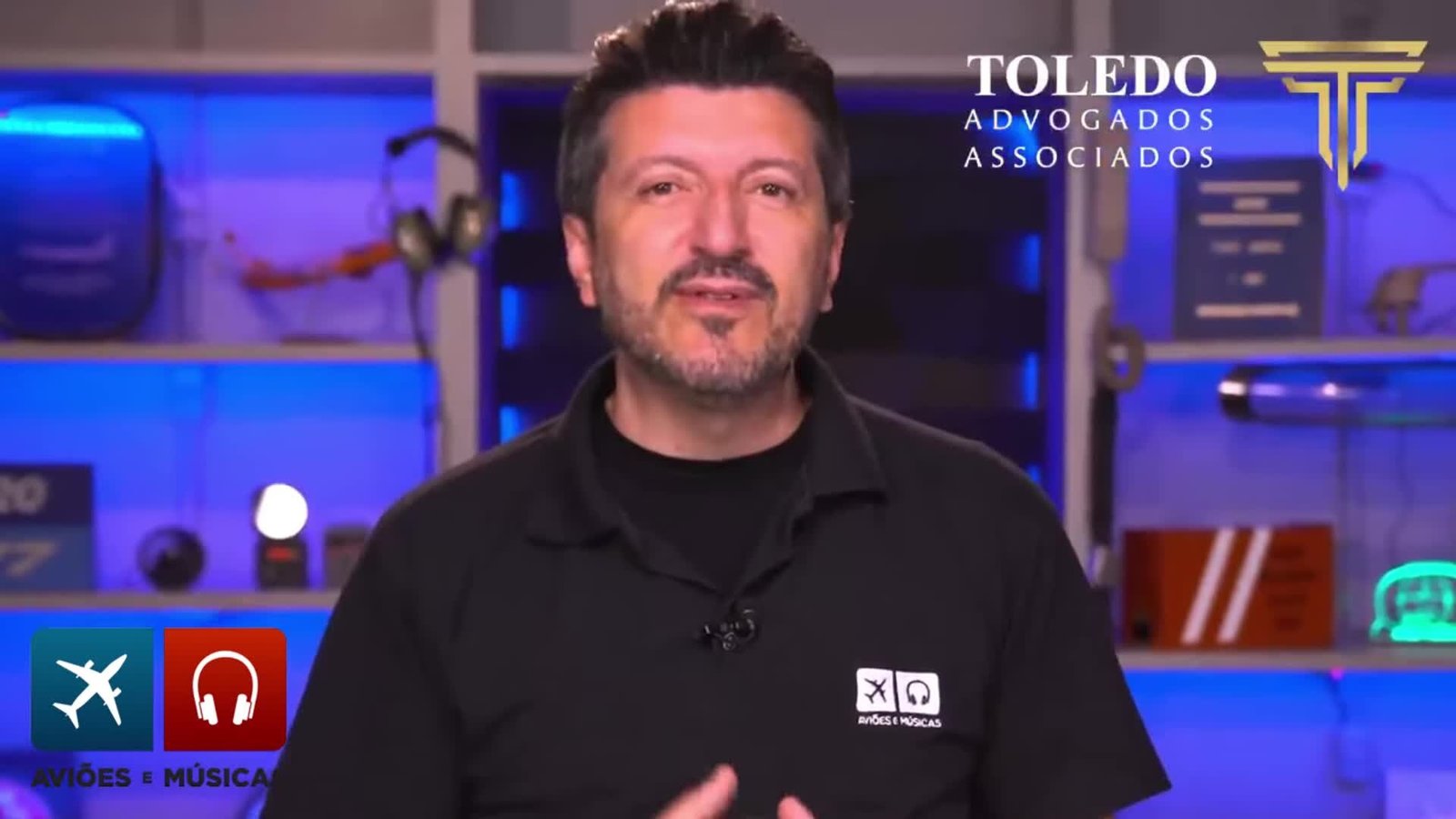 Lito Sousa fala em entrevista sobre aviação, em registro de arquivo de 2022.