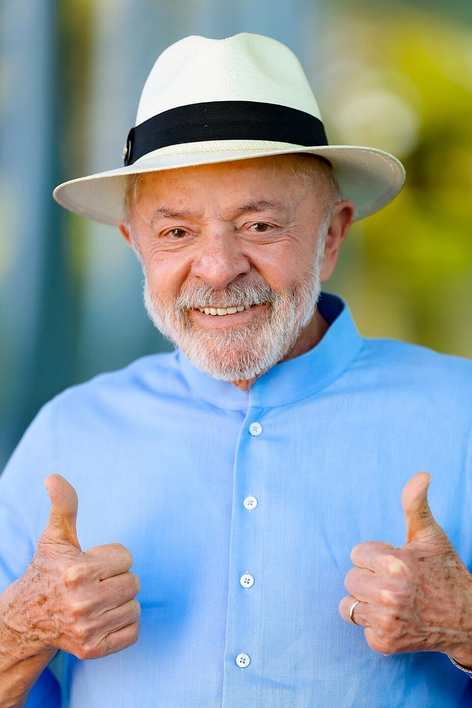 Presidente Luiz Inácio Lula da Silva (PT), candidato à reeleição