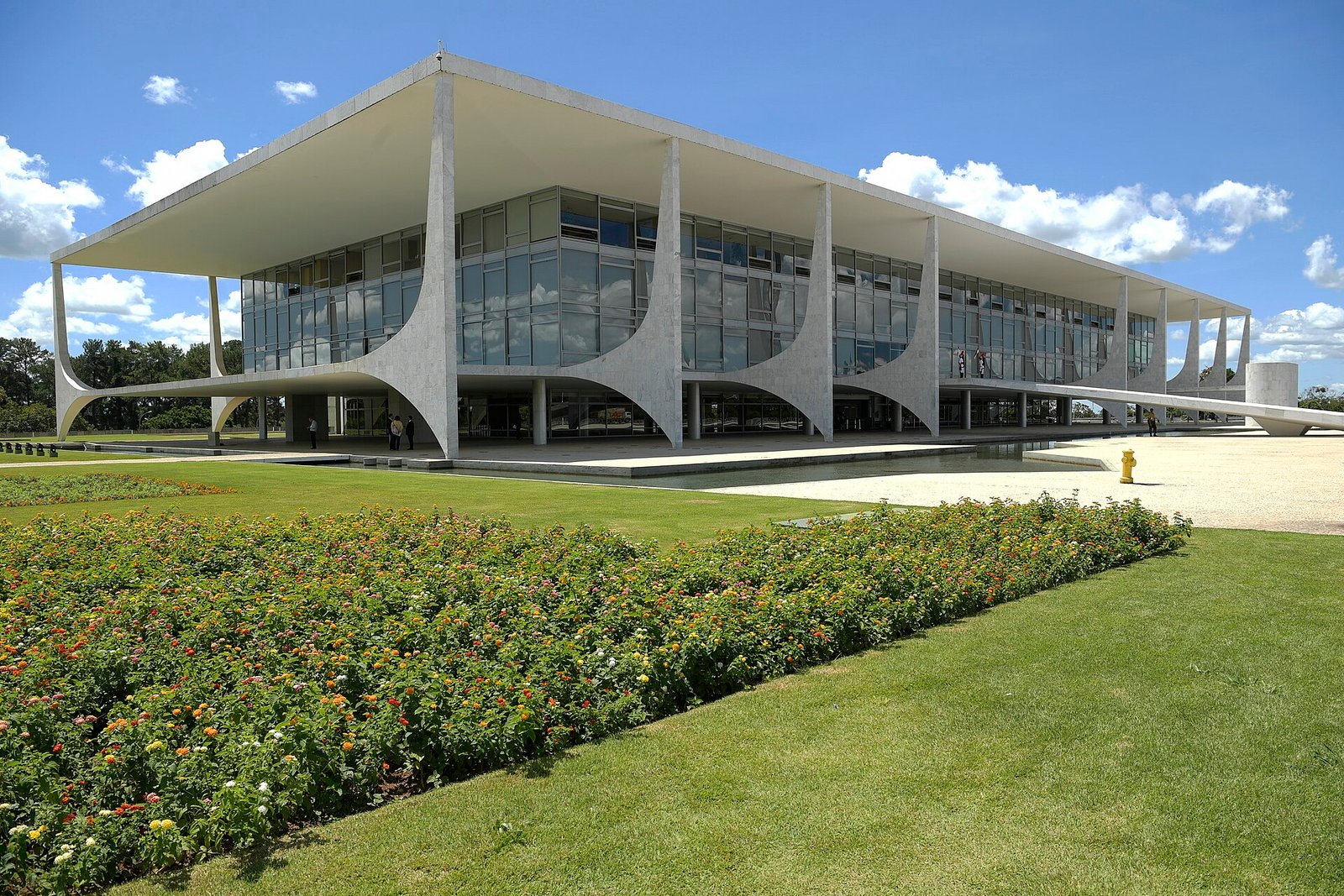 Fachada do Palácio do Planalto, em Brasília, sede da Presidência da República