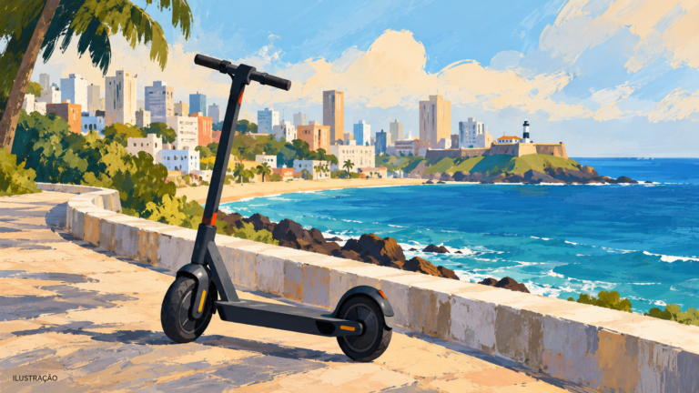 Patinetes elétricos chegam a 1 milhão de viagens em Salvador