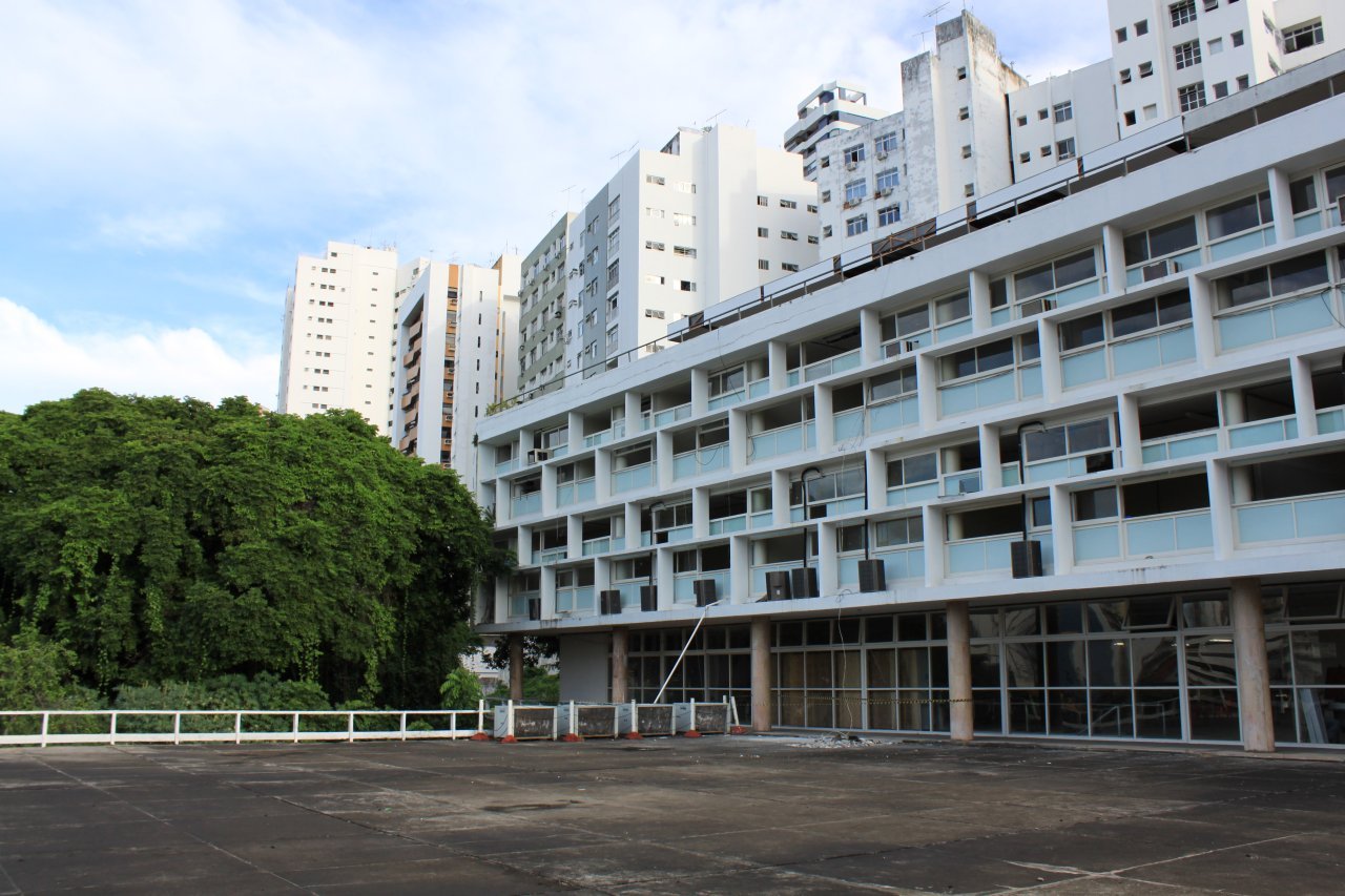 Prédio da Faculdade de Direito da UFBA, em Salvador